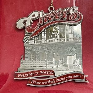 Iconic Cheers Building Ornament